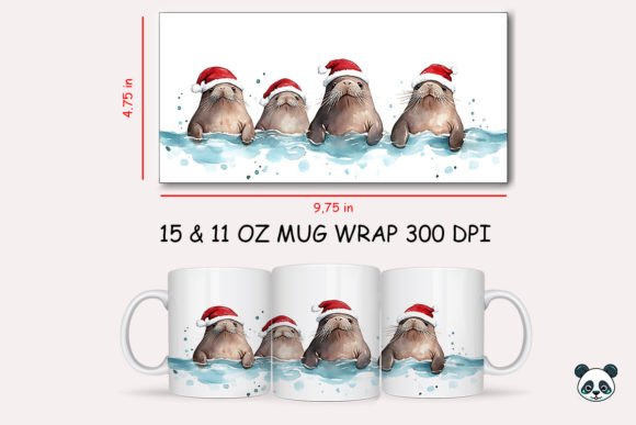 Christmas Walrus Mug Wrap 3: A Practical Guide to 3D Sublimation Design and Customization