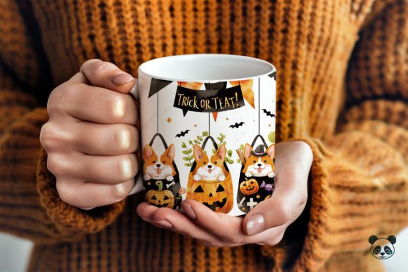 Creating Festive Mugs: A Guide to the Pembroke Welsh Corgi Trick or Treat 3D Mug Wrap