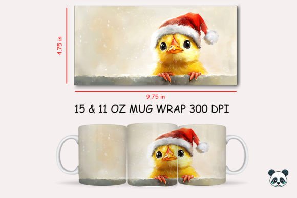 Evaluating the Christmas Chicken Mug Wrap for Sublimation Projects
