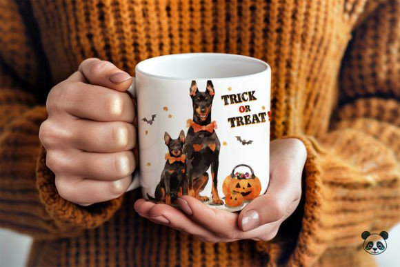 Evaluating the Doberman Pinscher Trick or Treat 3D Mug Wrap for Sublimation Projects