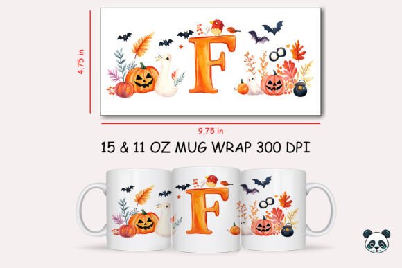 Halloween Letter F Mug Wrap Sublimation: A Practical Guide to Digital Design and Production