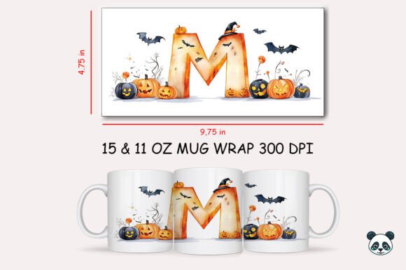 Mastering the Halloween Letter M Mug Wrap Sublimation for Flawless 3D Results