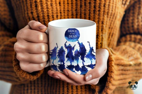 Unleashing Creativity with the DANCE of the DEAD Ghost Mug Wrap