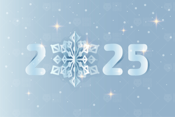Winter Snow 2025 New Year Banner Guide